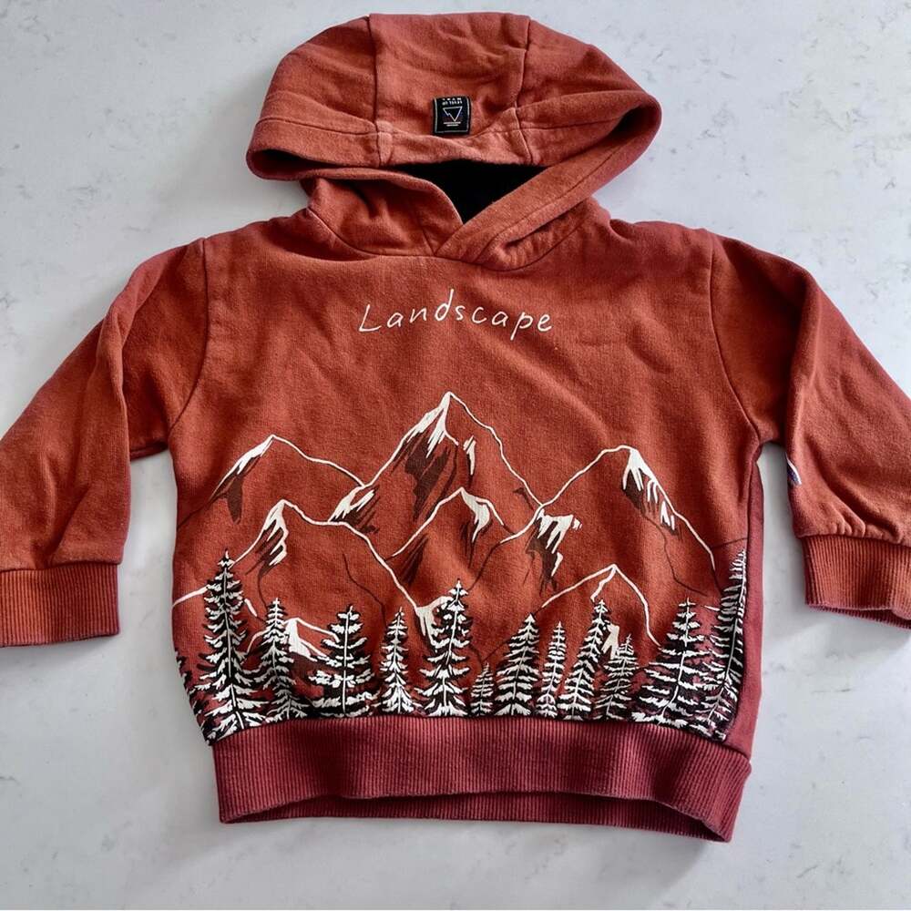 Mayoral boys graphic sweatshirt hoodie size 2